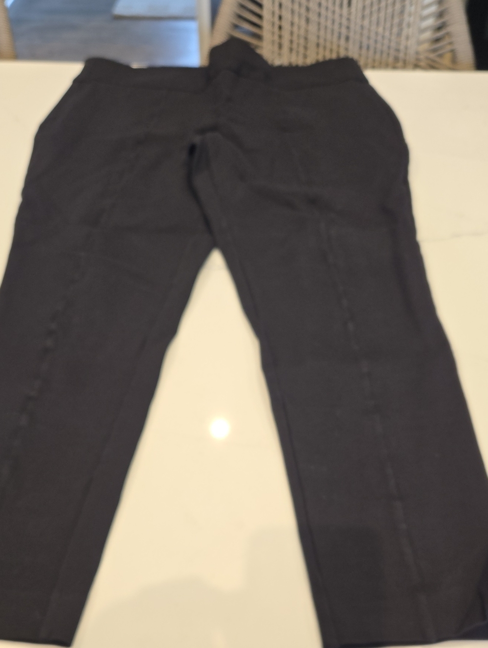 Anne Klein BlackStraight Leg Dress Pants